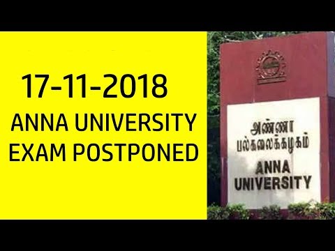 anna-university-exam-postponed-|-17-11-2018