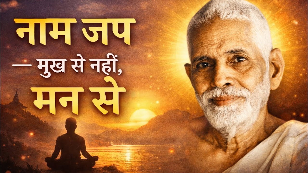 नाम जप — मुख से नहीं, मन से | महर्षि रमण का गूढ़ रहस्य | शांति और आत्मबोध |