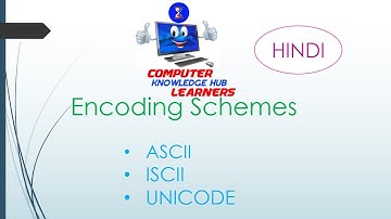 Encoding Schemes Of Computer