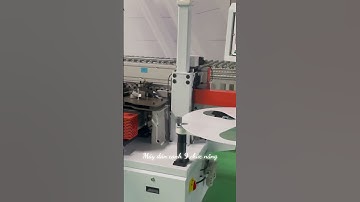 Máy dán cạnh tự động 9 chức năng #maydancanhtudong #dchanoi #holztek #cnc