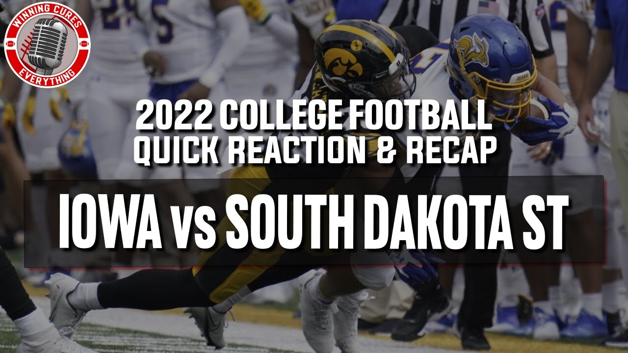 Iowa Vs South Dakota State Football 2022 Iowa Vs South Dakota State Football 2022