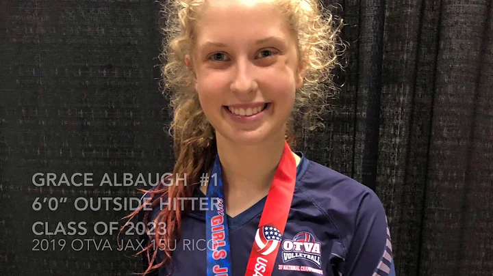 Grace Albaugh '23 -2019 Club Volleyball Highlight-USAV GJNC 3rd Place & All Tournament Team