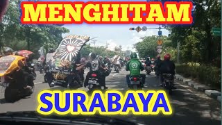 Info PSHT terbaru konvoi PSHT Kota Surabaya Menghitam