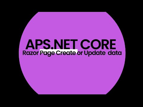 Asp net core  Bangla Tutorial ( Create or Update Razor  Page)