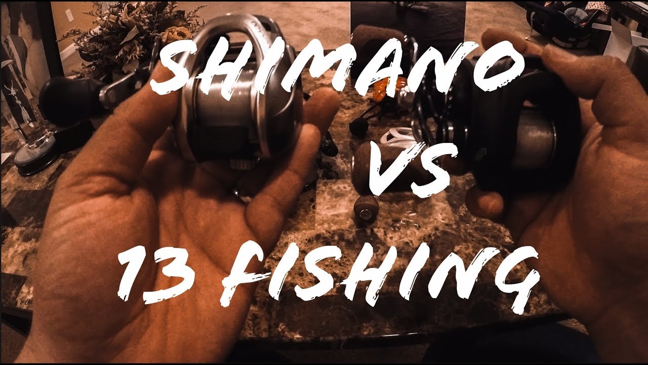 Shimano Curado I vs 13 Fishing Concept A: Shimano VS. 13 FISHING SERIES