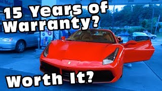 Ferrari now allows owners to extend warranty coverage on your carfor
up 15 years. each owner is different, i discuss why it may or not be
the right mo...