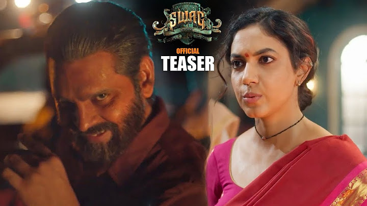 SWAG🤘 Movie Official Teaser || Sree Vishnu || Hasith Goli || Ritu Varma || Meera Jasmine || NSE