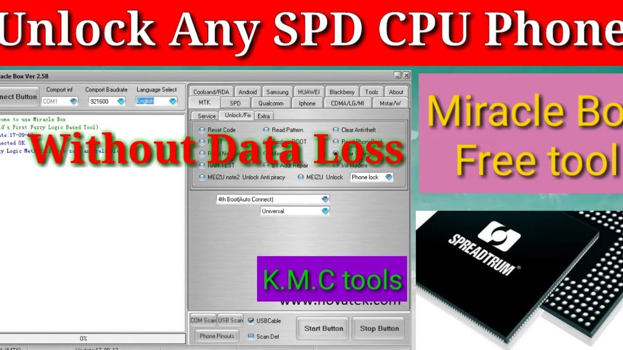 unlock any spd tayp cpu with out data loss spd security unlock remove