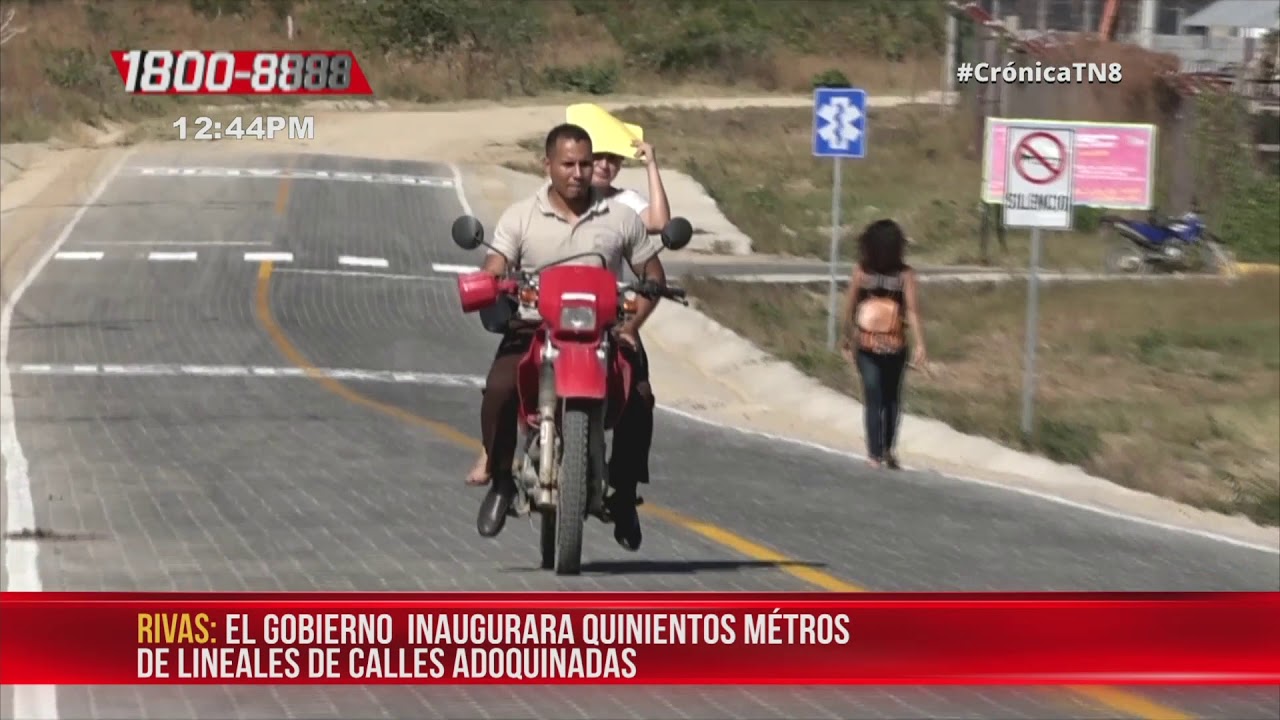 Inauguran adoquinado que conduce al hospital de San Juan del Sur ...