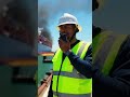 Disaster at the Dock: Massive Fuel Spill Ignites Behind Cargo Ship