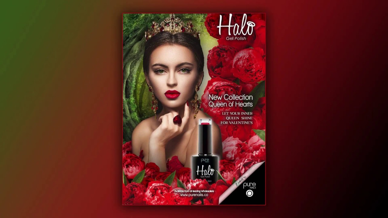 Halo Gel Polish  Queen of Hearts