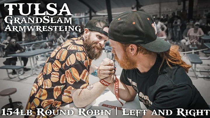 Tulsa Grand Slam Armwrestling Event - 154lb Round Robins | Left and Right