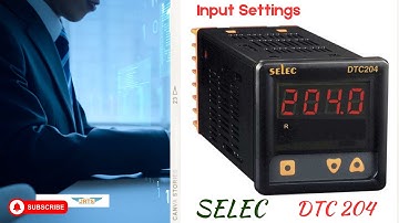 Selec DTC 204 programming - Input Selection ( J,K RTD)