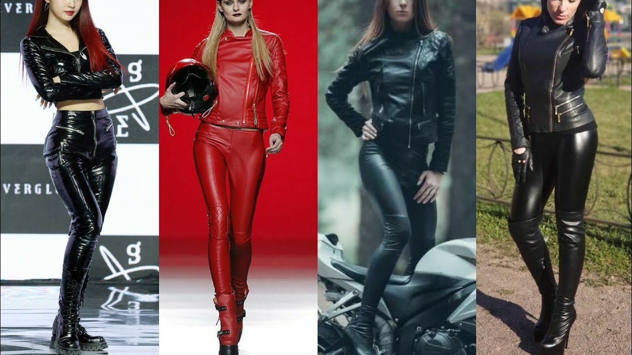 latex leather dresses for women and girls 