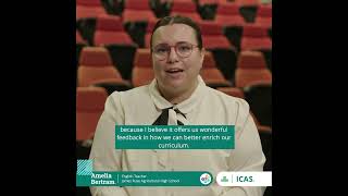 Why do teachers like their students competing in ICAS?