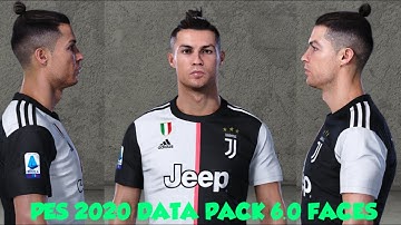 PES 2020 DATA PACK 6.0 NEW / UPDATED FACES