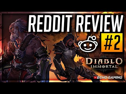 Diablo Immortal Reddit Review #2 - Character Skills Armor and Weapons 