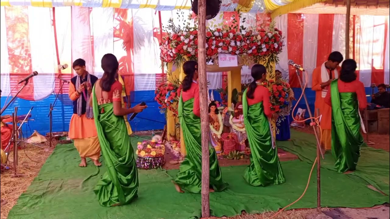 চিরদিনই তুমি যে আমার । Chirodini Tumi je Amar Naam kirtan nupur somproday bangla kirtan 