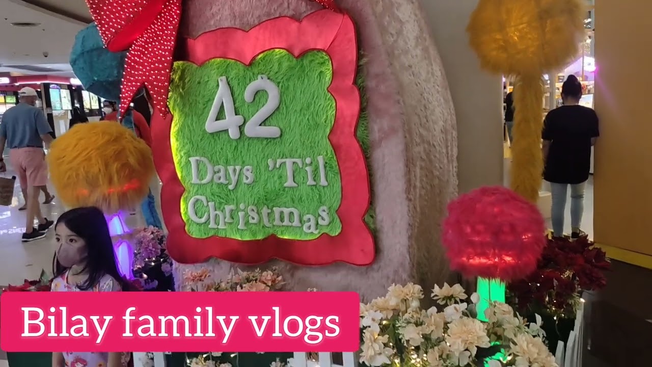 Robinson place manila christmas season 2024 Bilay family vlogs