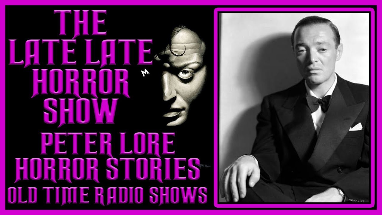 Peter Lorre Horror Stories Old Time Radio Shows - YouTube