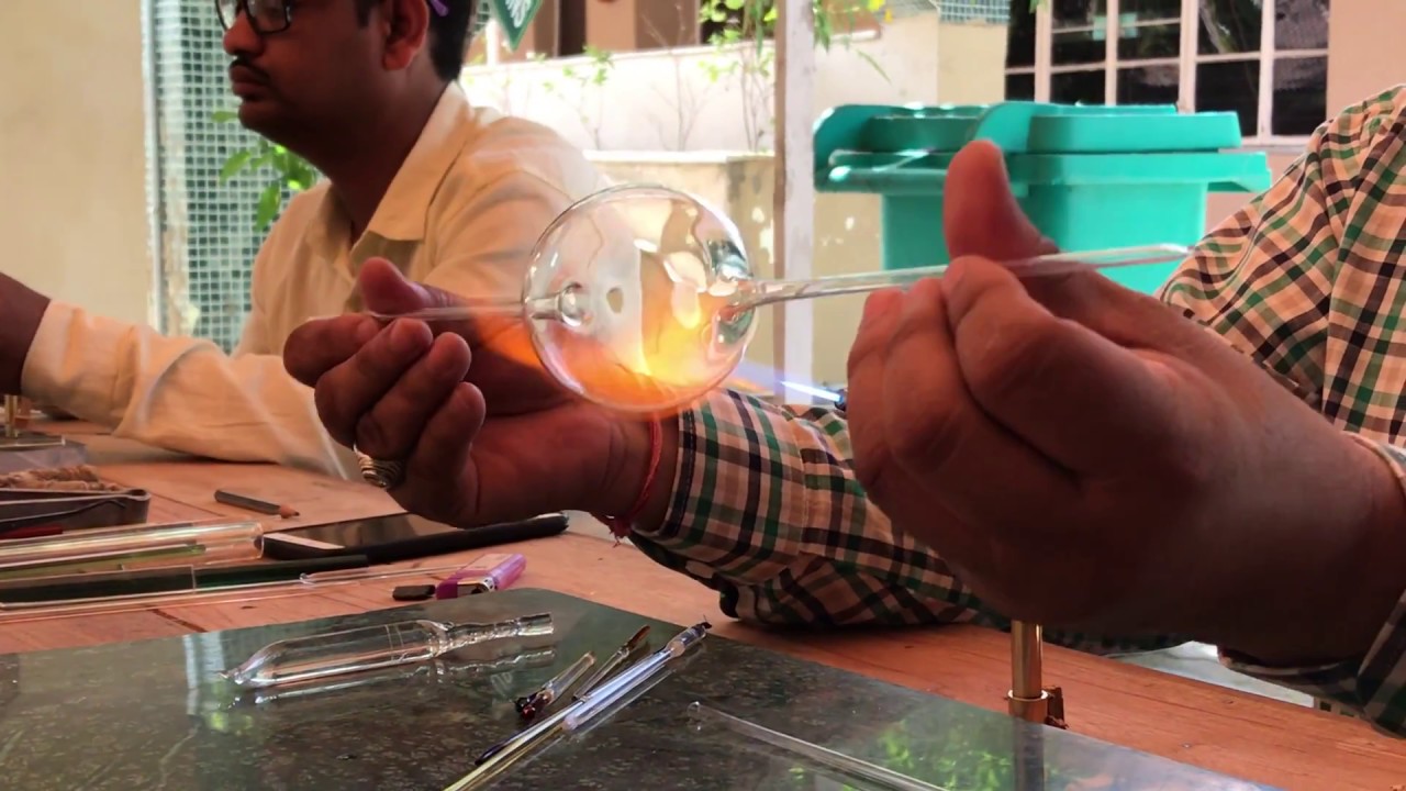 GLASS BLOWING- Fancy Shot Glass
