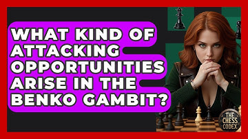 What Kind Of Attacking Opportunities Arise In The Benko Gambit? - The Chess Codex