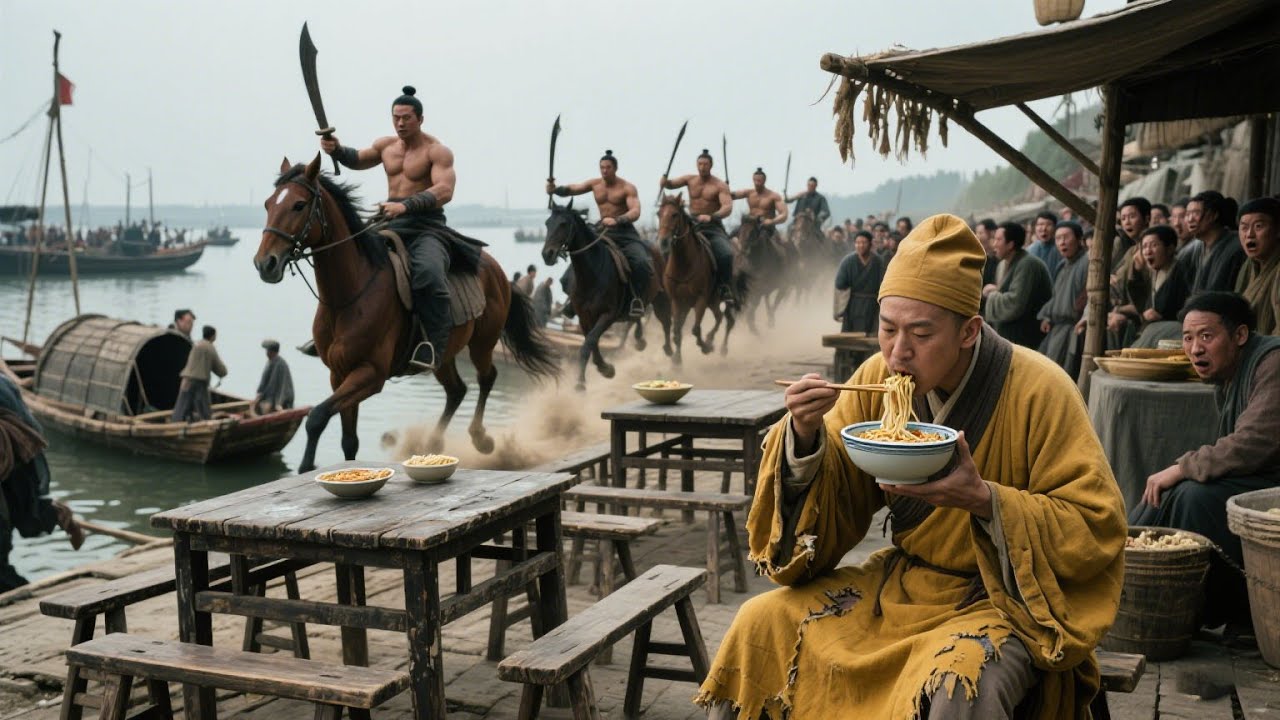 功夫電影！惡霸橫行，殊不知一旁吃麵的和尚是隱藏的功夫高手！  💥 #中国电视剧 #KungFu #Martial Arts Movies