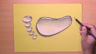Draw water drops in 3 easy steps! Water drop drawing tutorial
