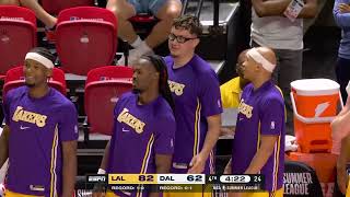 Robbie Avila fans start booing once they realize he isn't getting subbed in - Summer League