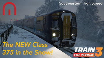 Train Sim World 3 - FIRST LOOK - The new Class 375 in the snow!