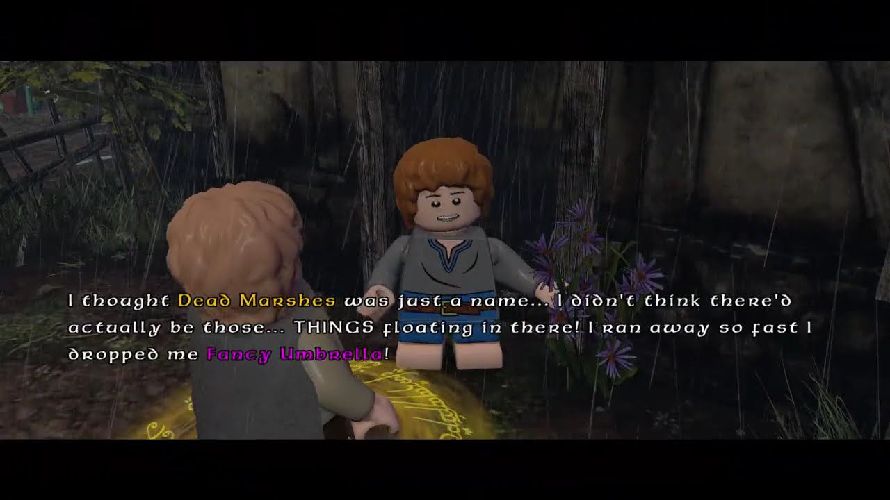 Let's play Lego The Lord of the Rings part 10 Free roam in Middle Earth