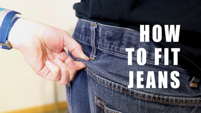 How to Lower the Waistband on Jeans/Pants to Make the Seat Fit - Get Rid of  Diaper Butt! 