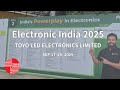 🌟Electronica India 2025 Recap: A Bright Success!