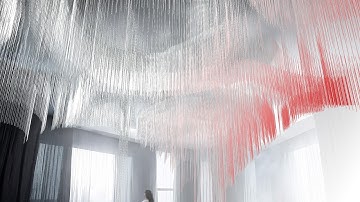 [Grasshopper] Bars hanging from the ceiling using Magnetic Field [Data download available]
