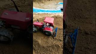 Mahindra Arjun Tractor Field Mein Mitti Level Karta Karava