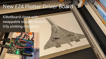 3D Printed Pen Plotter: New Board (& some plotting)