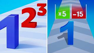 Number Master vs Merge Number Run Master | Reaching Impossible Scores! 😲