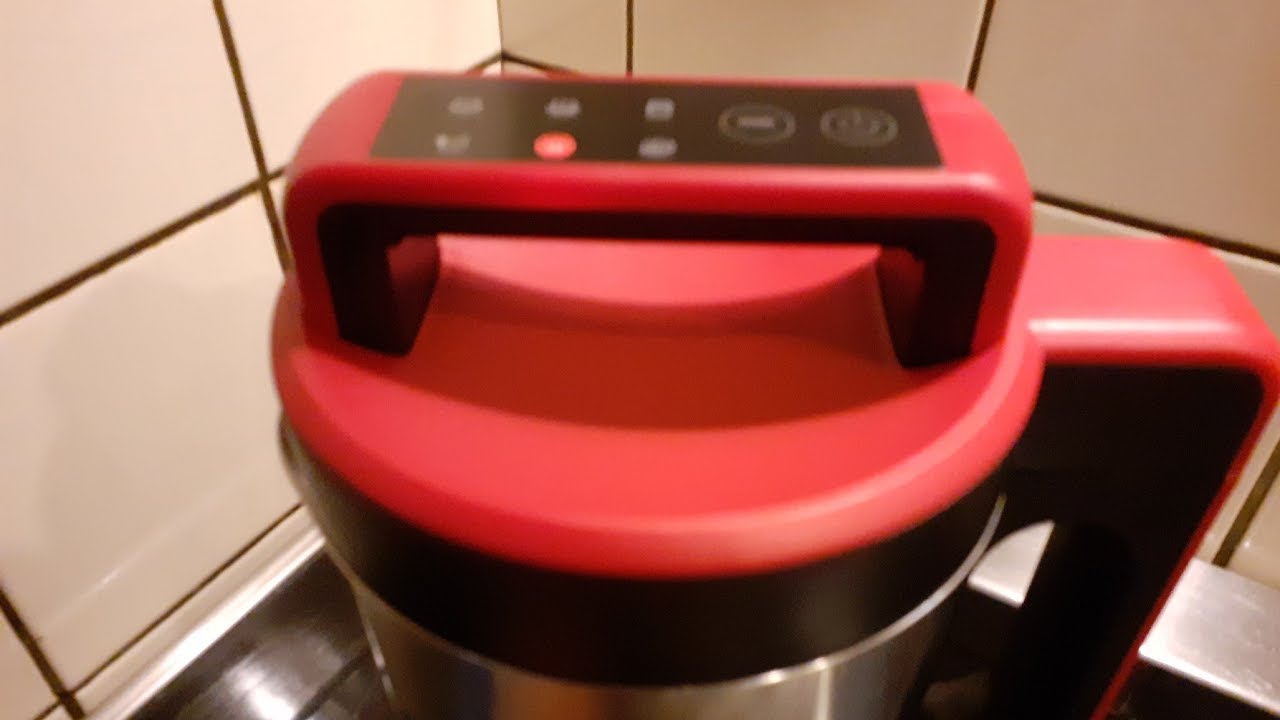 Soup maker Mandine/Easy Soup /Potage délicieux aux 4 légumes + Salade