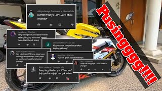 Menjawab pertanyaan!! Belajar motor Kopling r15v3|| zahmotovlog