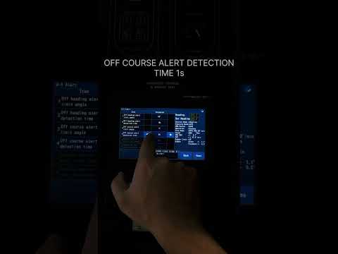 Off-Course Alarm Test Procedure #lifeatsea #merchantnavylife #sealife #merchantnavylife #ships