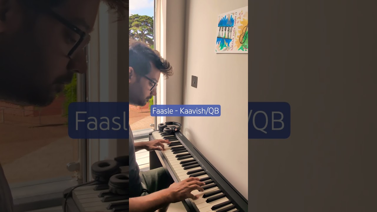 Faasle - Coke Studio - Kaavish / QB - Piano Cover 