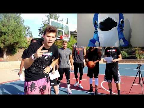 JESSERTHELAZER AND THE 2HYPE SQUAD INSANE DUNK CONTEST! (SOMEONE GOT HURT) SHARK REACTION! EXPOSED!