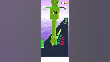 Stack Color Level 42 Gameplay Walkthrough (Android,IOS) #shorts