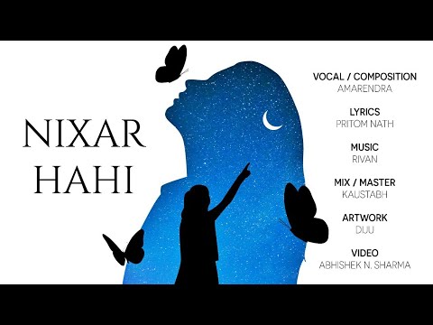 NIXAR HAHI | Amarendra | Rivan | Pritom | Kaustabh ( Official Lyrical Video )