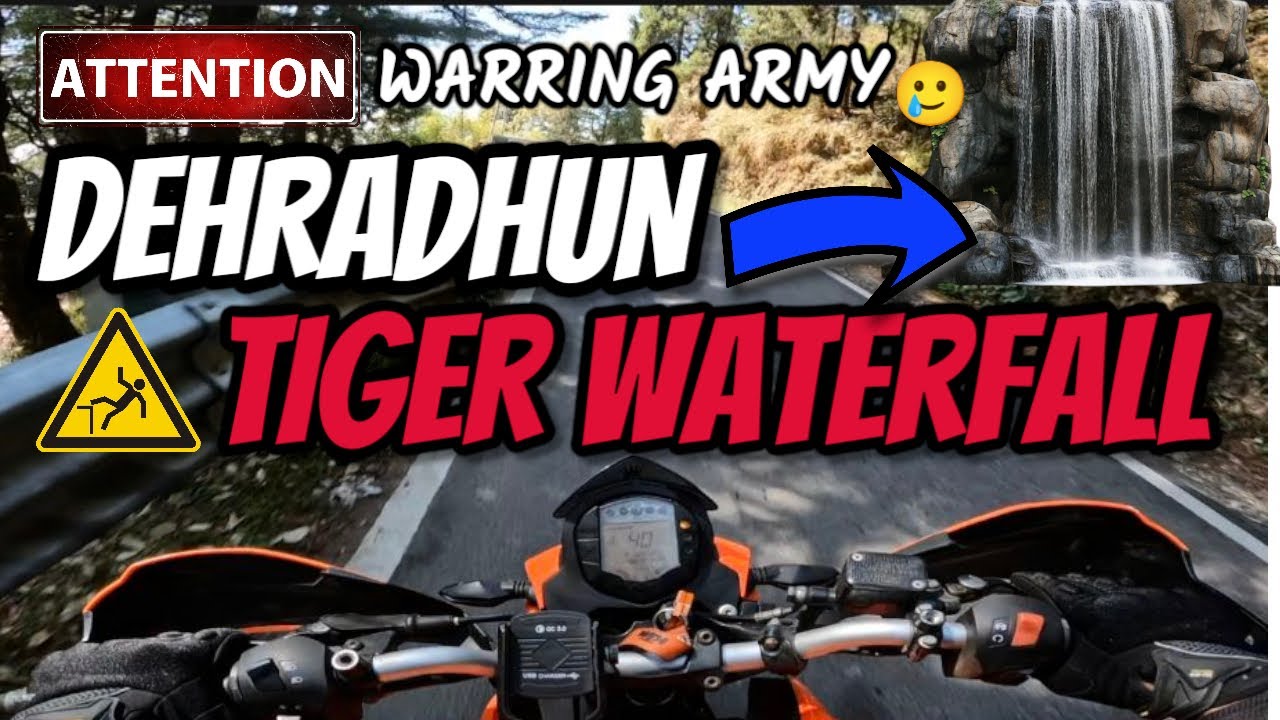 Epic Trip To Tiger Waterfall | Army😞 Ne Rasta Roka!”😳🙏🏻 - YouTube