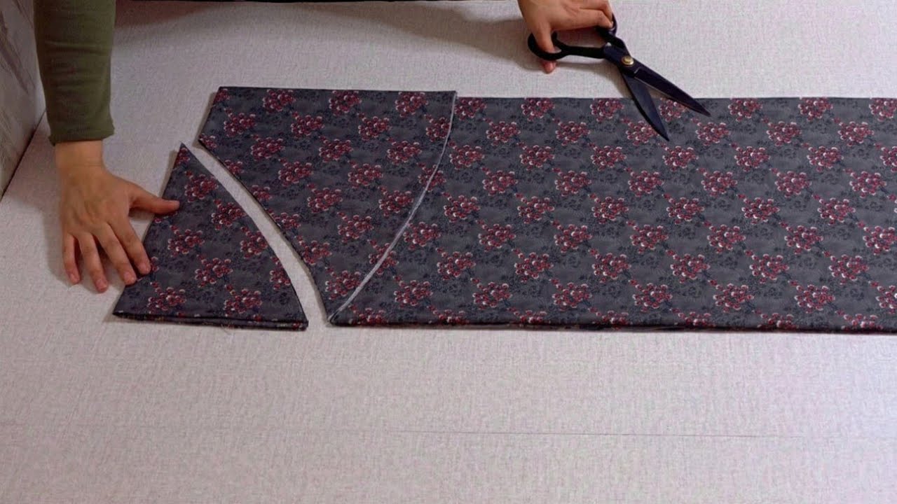 ✅ WOW Easy Method Stylish Dress Cut and Sew ✂️ Step by Step Luxury Dress Sewing Tutorial