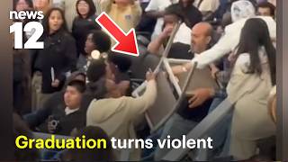Chaos at Graduation: Chairs thrown, 3 arrested in Bridgeport fight