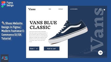 👟 Shoes Website Design in Figma | Modern Footwear E-Commerce UI/UX Tutorial