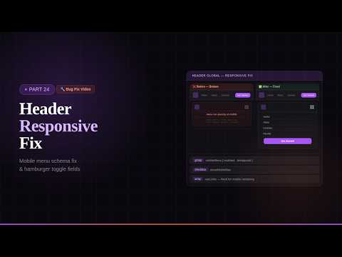 Fix a Responsive Navbar in Next.js + Tailwind — Mobile Menu (Ep. 24)