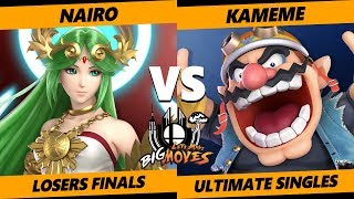 LMBM SSBU - NRG | Nairo (ZSS, Palutena) Vs R2G | Kameme (Wario, Mega Man) SSBU Singles Losers Finals